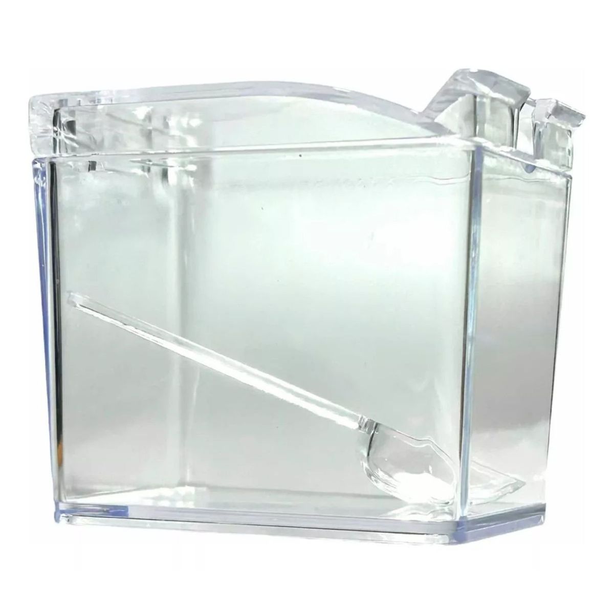 GENERICO - Especiero Acrílico 4 Compartimientos Tapa 24cm Ideal Cocina