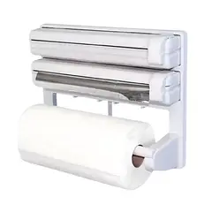 GENERICO - Dispensador De Rollos Triple 38cm Ideal Ahorro Espacio