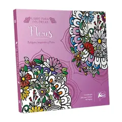 GENERICO - Art and Craft Libro para colorear Flores Mandalas 48 Páginas