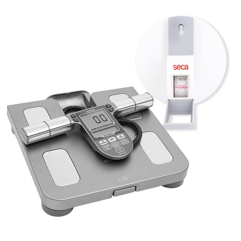 OMRON - Balanza Digital Omron 514c + Tallimetro De Pared Seca 206