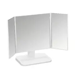GENERICO - Espejo Plegable 360 3 Caras Cosmetic Mirror Maquillaje 42cm.