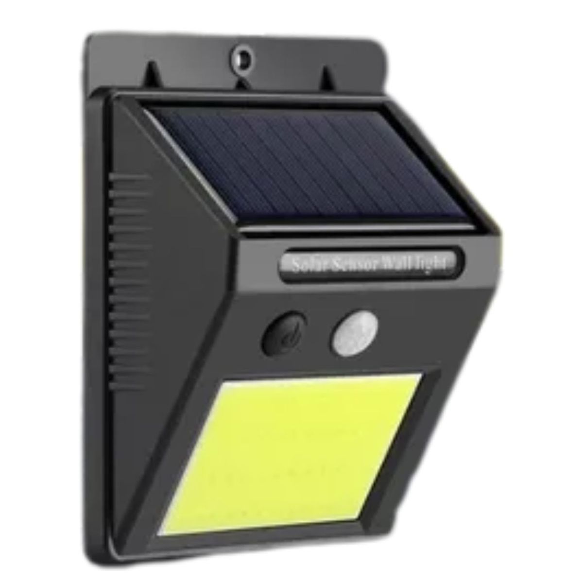 GENERICO - Luz Solar Led Pared 48 Leds 12cm Color Negro Eficiente.