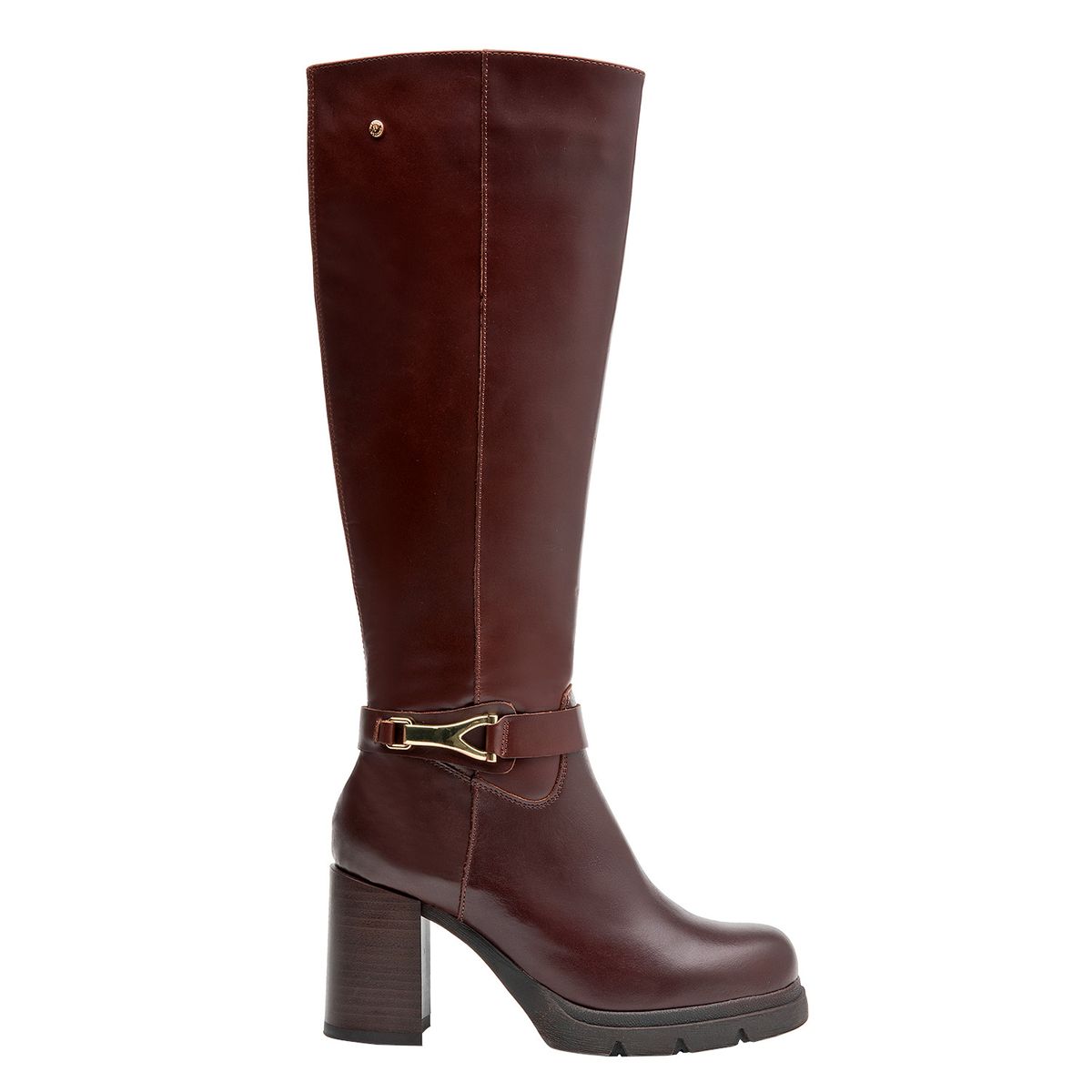 POLLINI - Bota Casual Mujer Marrón Pollini