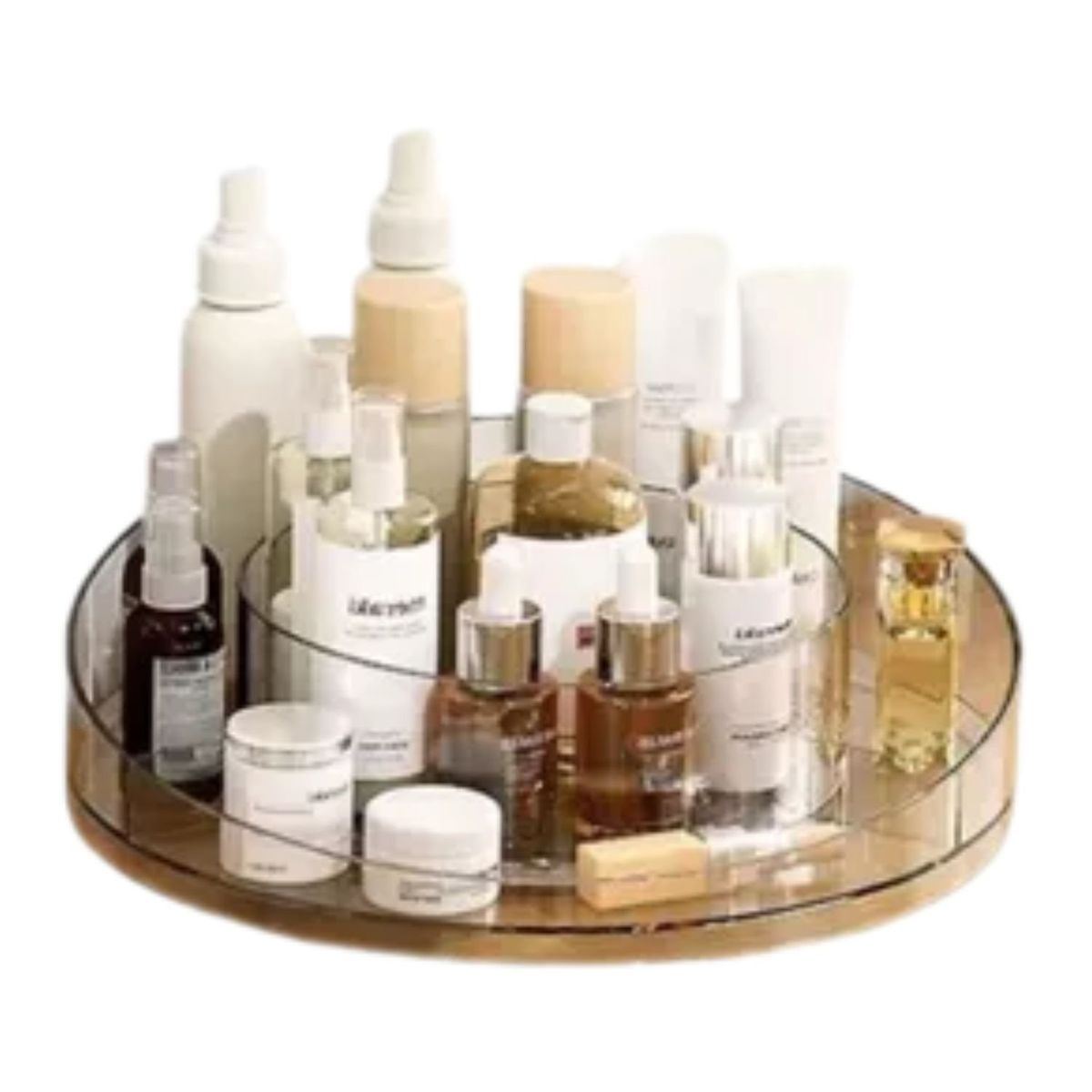 GENERICO - Organizador Maquillajes 360 Grados Un Nivel 24cm Coquette