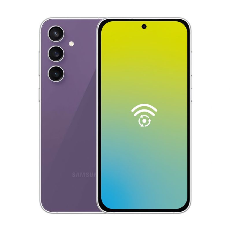 SAMSUNG - Celular Samsung S23 Fe 128 Gb Morado - Reacondicionado