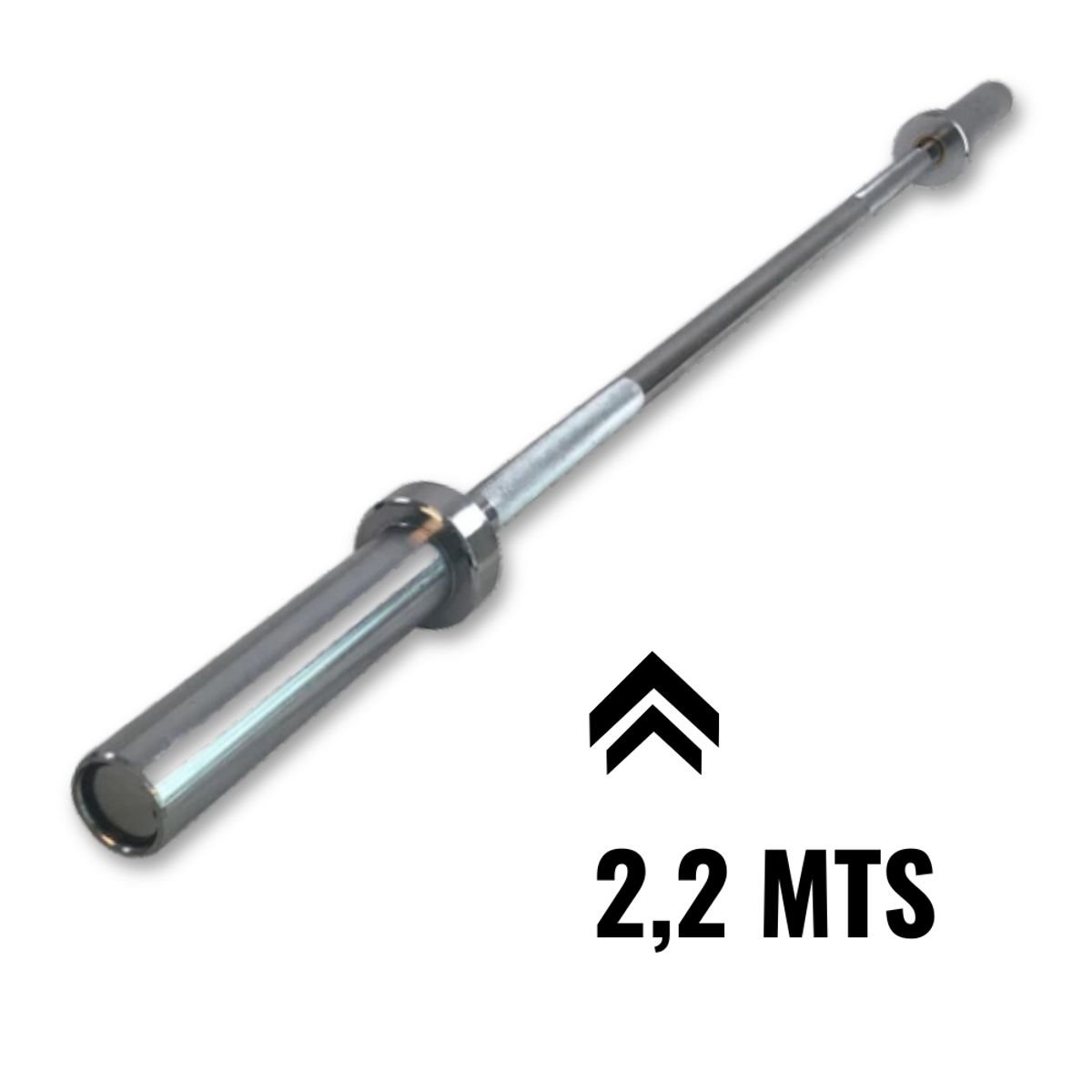 GENERICO - Barra Olímpica de 2,2 MTS