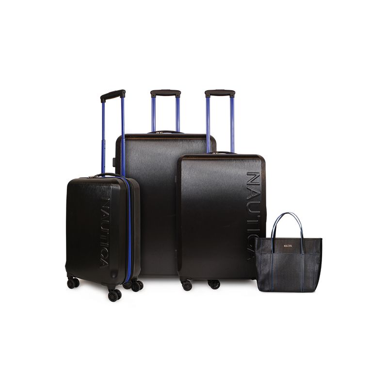 NAUTICA - Set Nautica 3 Maletas Victory S+M+L + Cartera Leeway negra