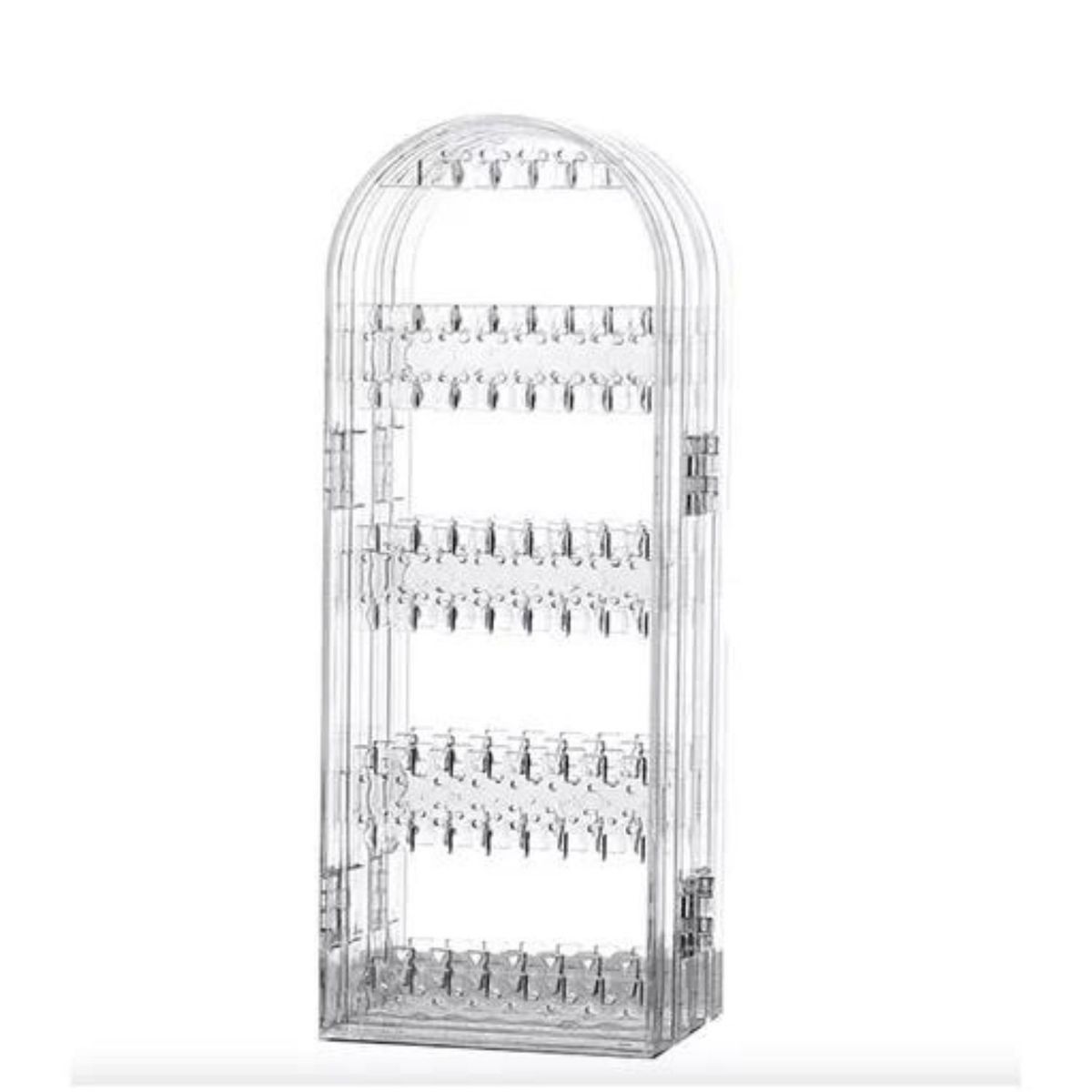 GENERICO - Organizador Aro Acrílico Plegable 4 Caras 8cm Colorido.