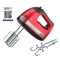 Batidora de Mano 5 Velocidades + Turbo 300W