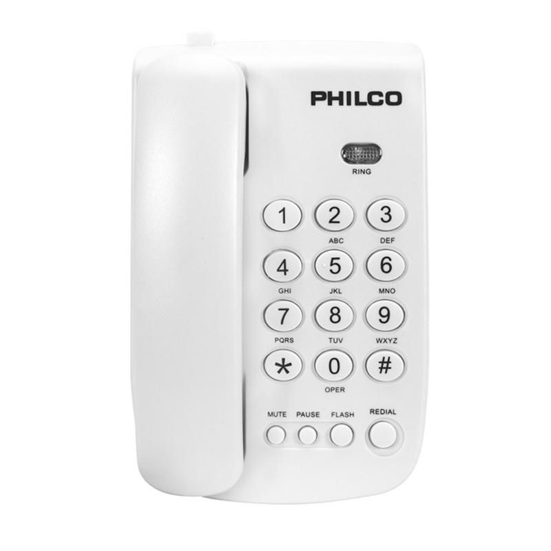 PHILCO - Telefono Sobremesa Philco 2 modos de Marcado - Blanco
