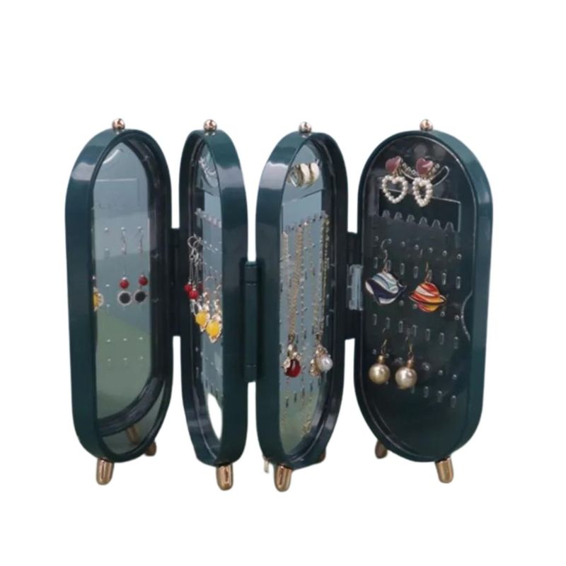 GENERICO - Organizador De Aros Desplegable 4 Caras 40cm Joyeria Coquette