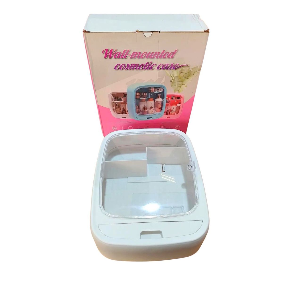 GENERICO - Comestiquero Montable Blanco 27cm Almacenamiento Práctico
