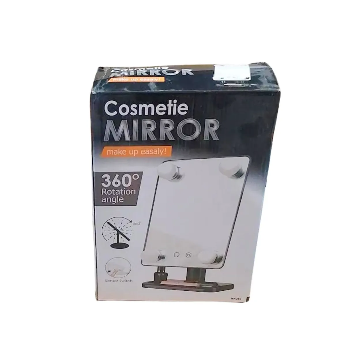 GENERICO - Espejo Plegable 360 18cm 4 Leds Cosmetic Mirror Maquillaje