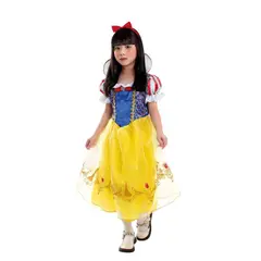 TODODISFRACESCHILE - Disfraz Blanca Nieves con Cintillo Talla 3 a 4 años