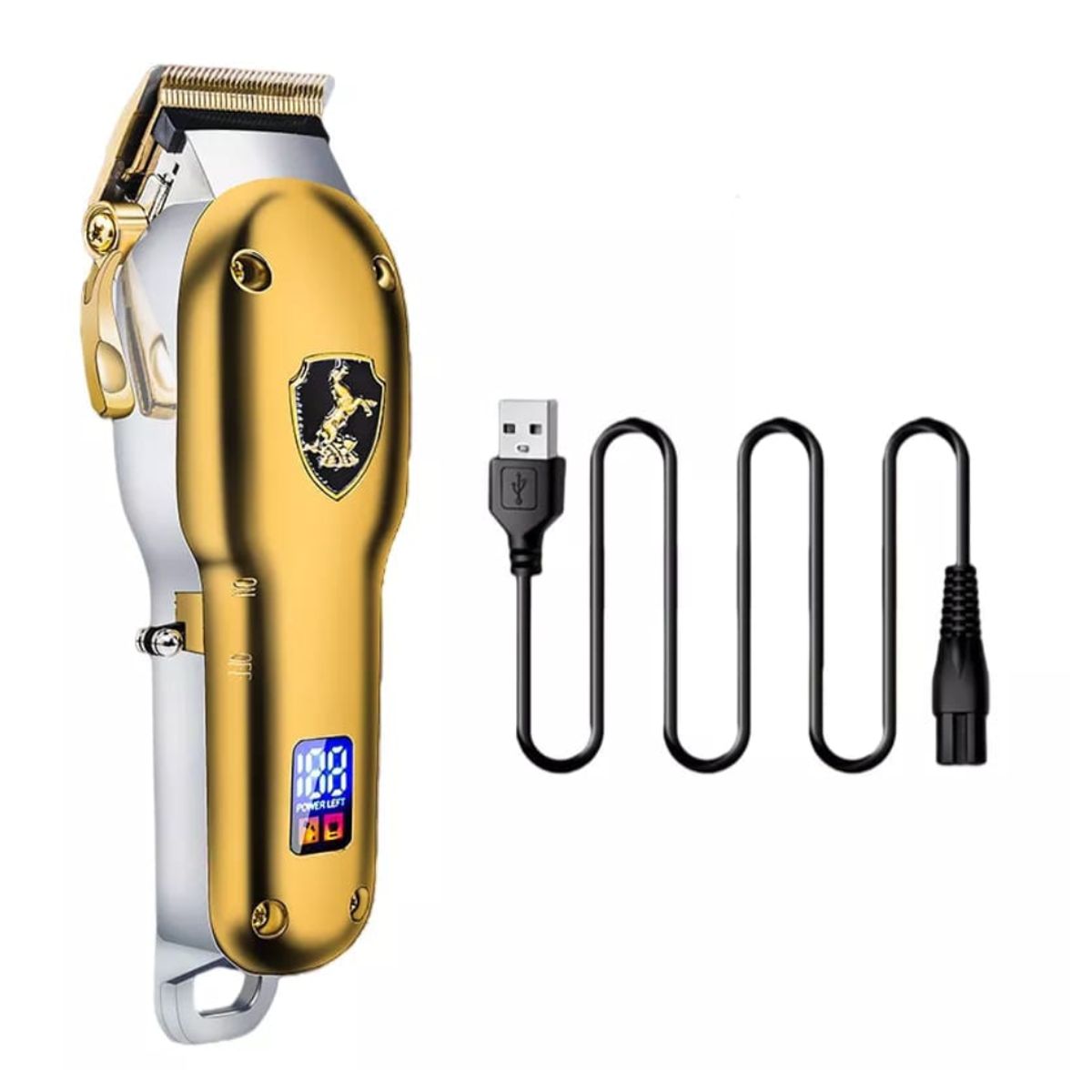 GENERICO - Maquina Afeitadora Cortadora de Cabello Aluminium