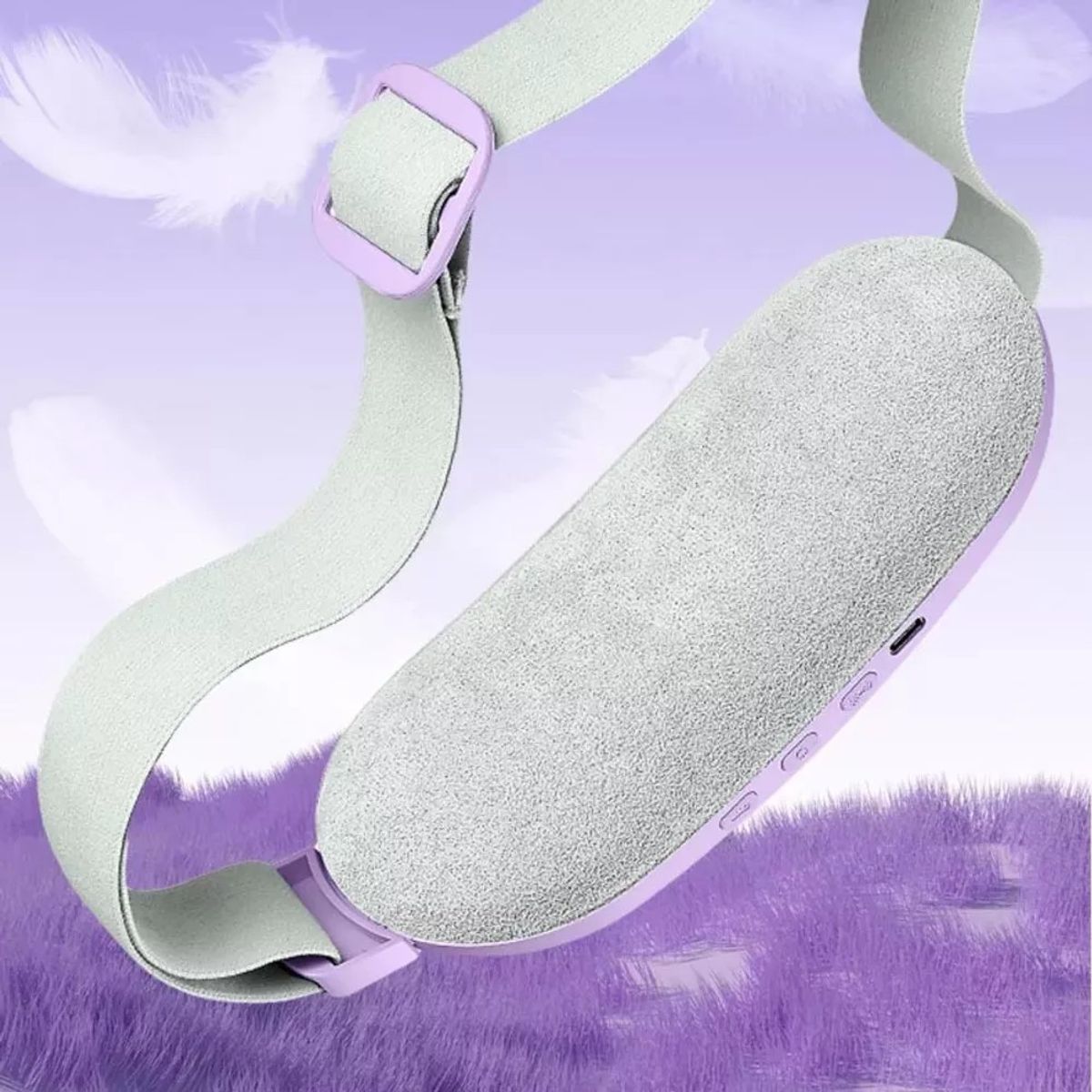 MUNDO MAGIA - Cinturón Elástico Ajustable Alivio Cólicos Menstruales