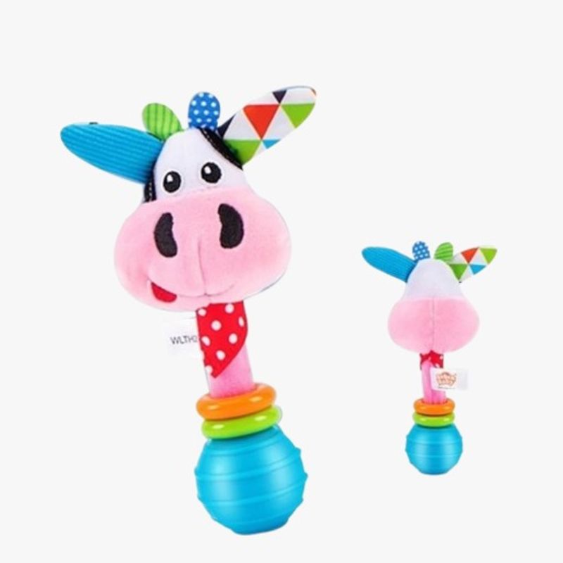 GENERICO - Sonajero Peluche Para Estimulación Temprana Bebé
