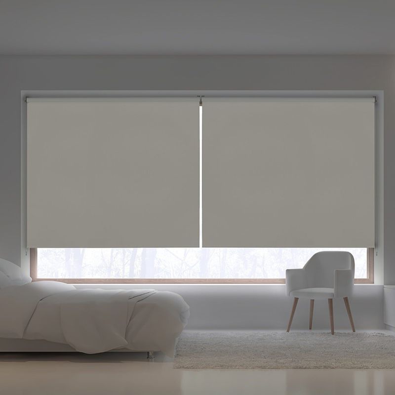 RYC DESIGN - Cortina Roller Blackout Premium Solpor 165X250 Ivory