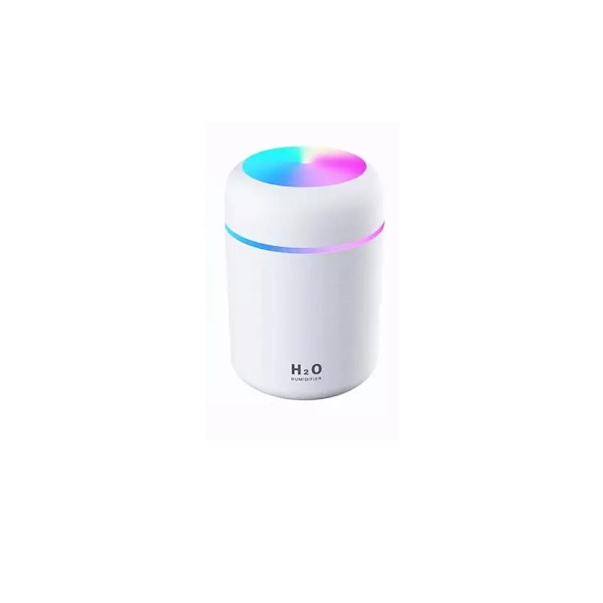 GENERICO - HUMIDIFICADOR DIFUSOR LED COLORFULL BLANCO