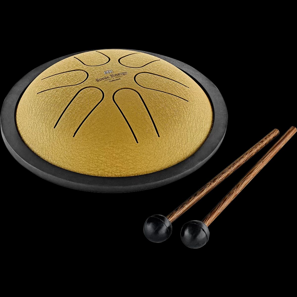 MEINL - Tambor De Lengua Mini Meinl Sonic Energy (Tongue Drum) Mini Steel Tongue Drum Si Mayor (Dorado) MSTD3G