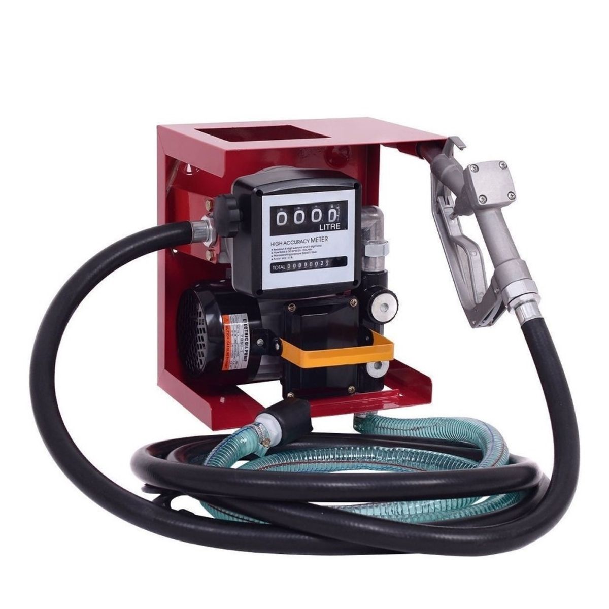 MUNDO MAGIA - Kit Bomba Trasvasije Diesel 220v Surtidor + Cuenta Litros