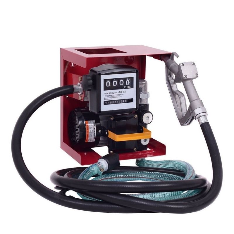MUNDO MAGIA - Kit Bomba Trasvasije Diesel 220v Surtidor + Cuenta Litros