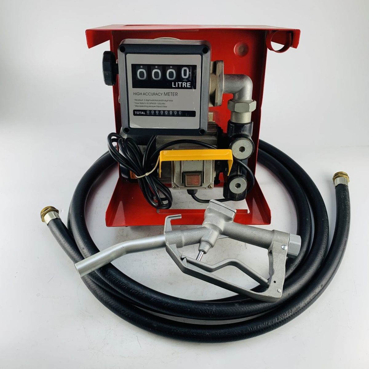 MUNDO MAGIA - Kit Bomba Trasvasije Diesel 220v Surtidor + Cuenta Litros