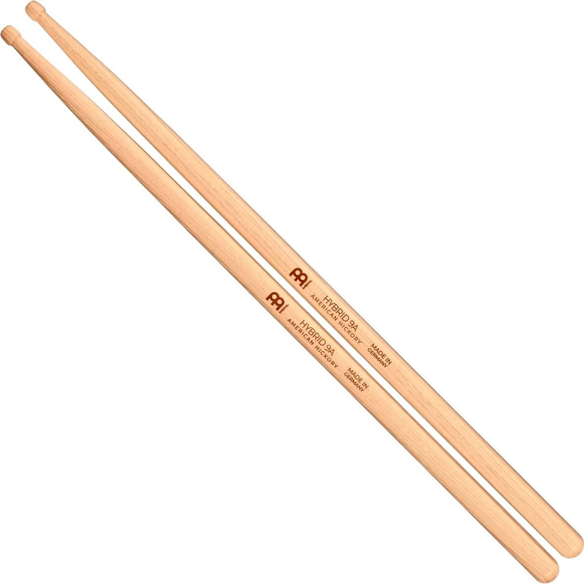 MEINL - Baquetas Meinl Stick & Brush 9A Hybrid American Hickory Punta Madera SB133