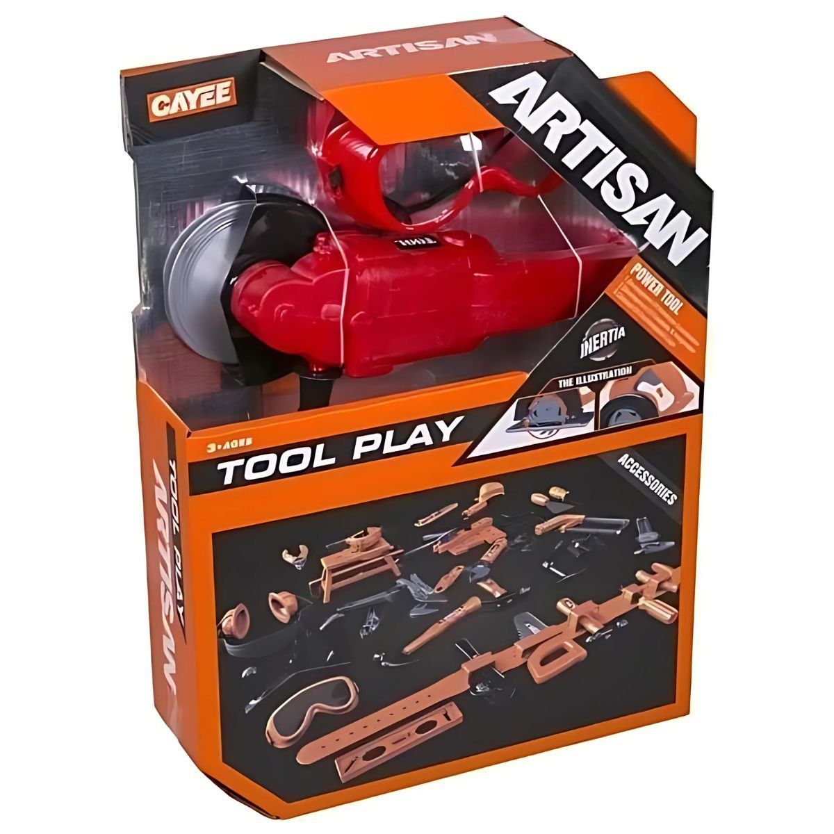 GENERICO - Set Juego De Herramientas Portatil Esmeril,  Niños 23 Piezas