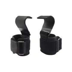 GENERICO - Muñequera Con Gancho De Levantamiento Pesas Straps Gym