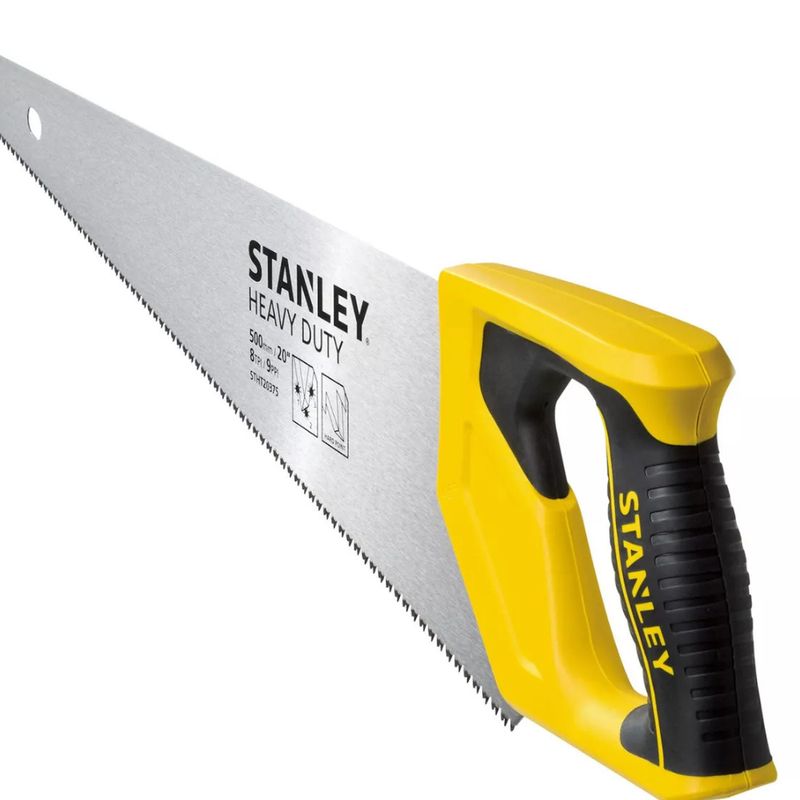 STANLEY - Serrucho 20 Mango BI Mat Uso Pesado Stanley STHT20375