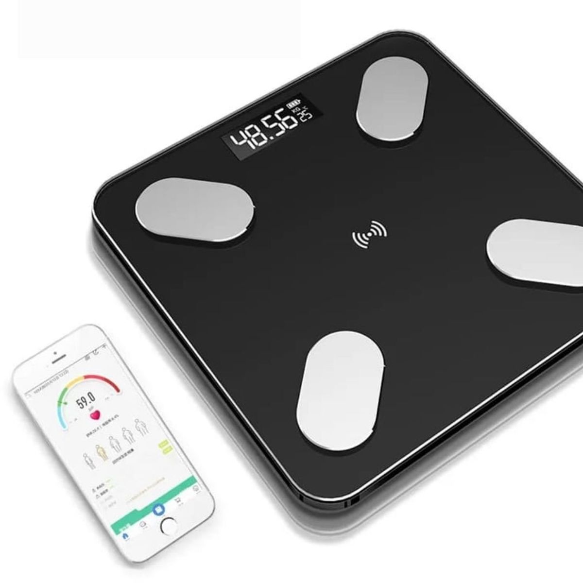 OEM - BALANZA PESA PERSONAL INTELIGENTE BLUETOOTH