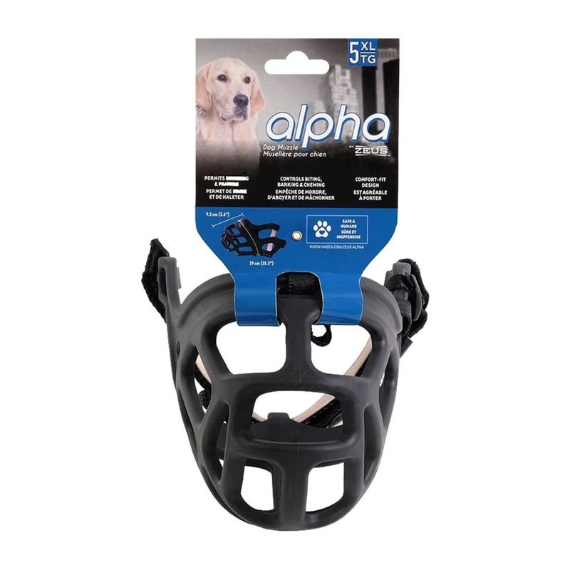 ZEUS - Bozal Para Perros Zeus Alpha Talla XL Mascotas