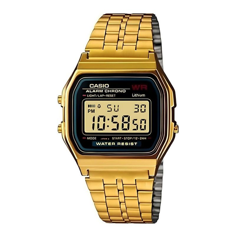 CASIO - Reloj A-159wgea-1 Vintage Digital Metal - Dorado