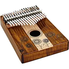 MEINL - Kalimba Sonic Energy 17 Notas Sound Hole Kalimbas Escala Do Mayor Maple And Acacia CEstuche KL1706H