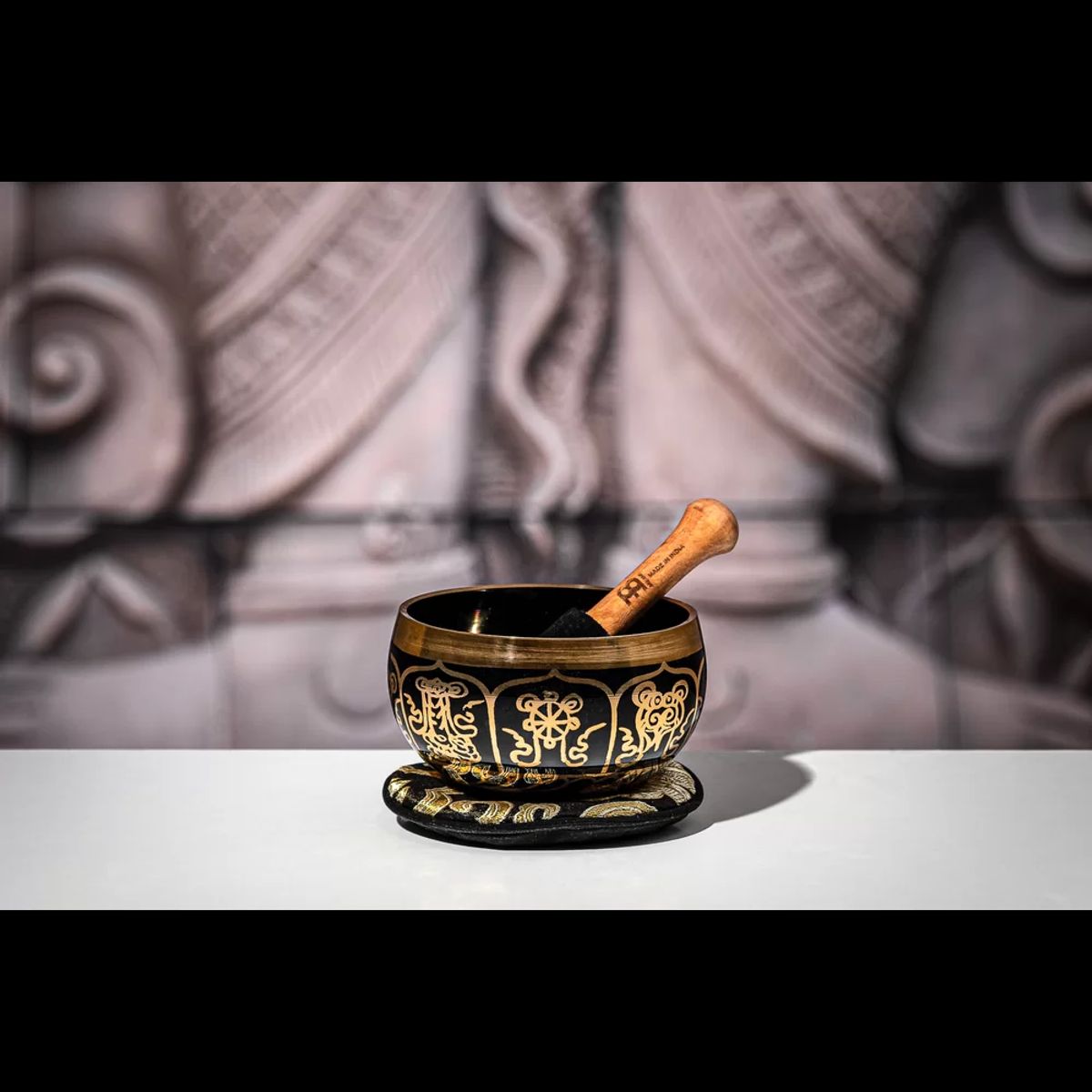 MEINL - Cuenco Ornamental Meinl Sonic Energy 95Cms300G + Maceta Y Cajita De Regalo SB-OR-300-BK