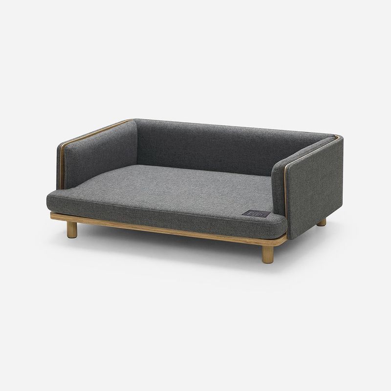 ROSEN - Cama Mascota Regina Gris Tamaño M