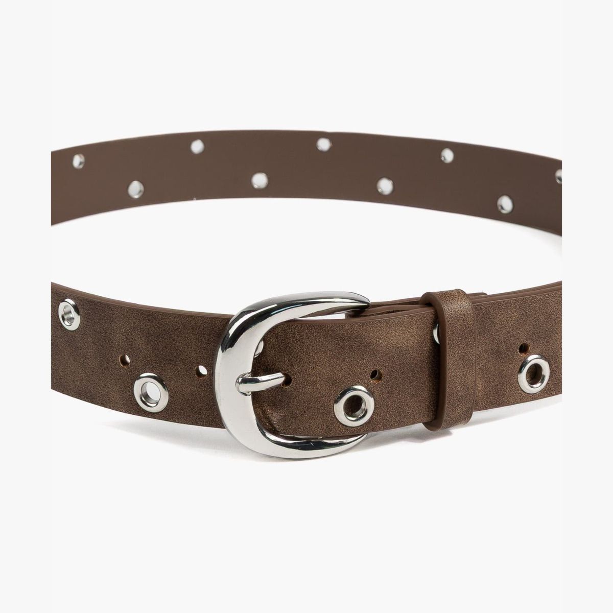 LOUNGE - Cinturón Mujer Dual Ojetillos