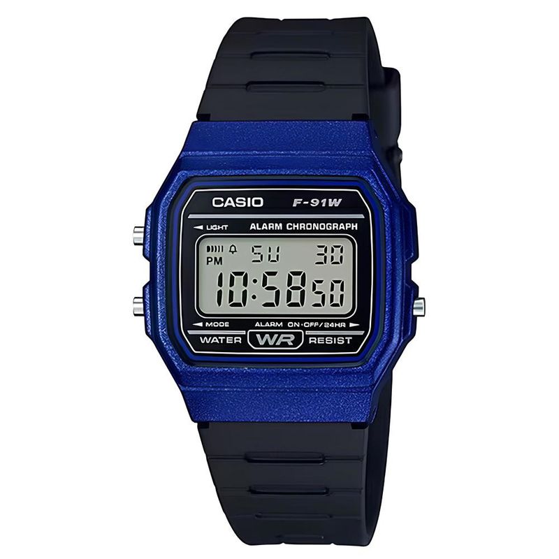 CASIO - Reloj F-91wm-2a Hombre Digital Resina - Negro