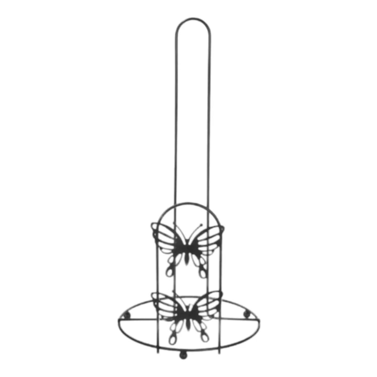 GENERICO - Porta Nova De Aluminio Negro Mariposa