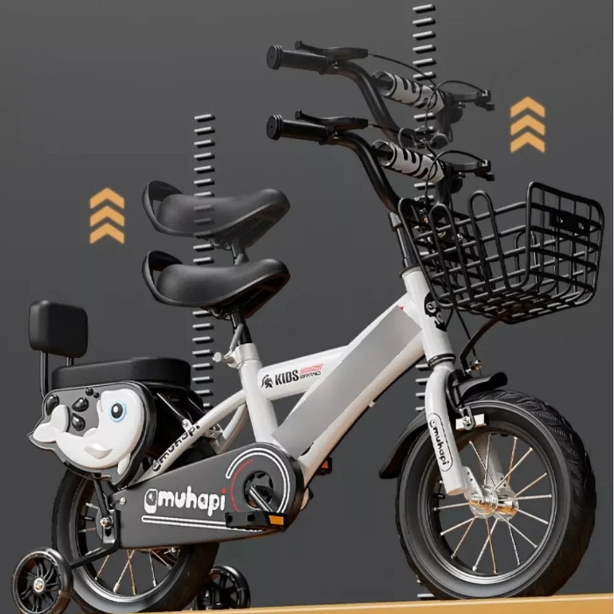 HOMER OUTDOOR - Bicicleta Infantil Aro 14 Niño  Blanco  HOMER