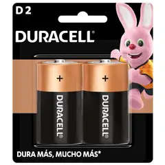 DURACELL - Pila Alcalina Blíster D X2 15000 Mah