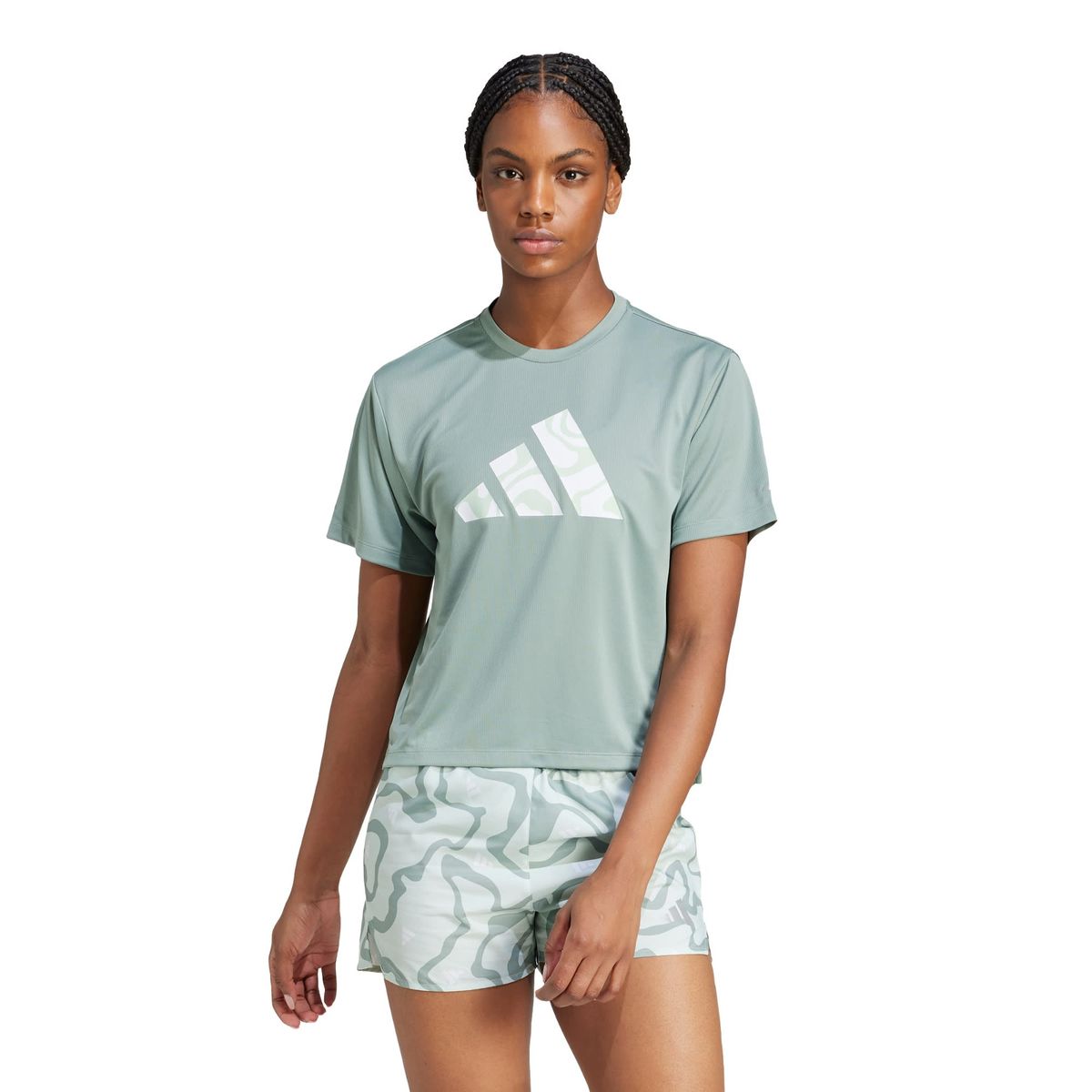 ADIDAS - Polera Run It Brand Love