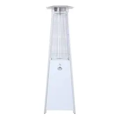 KLYMA - Estufa a Gas Exterior Terraza OBELISK LW White 1,8 metros