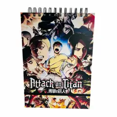 GENERICO - Croquera B5 100Hjs Lisas Blancas Attack on Titan