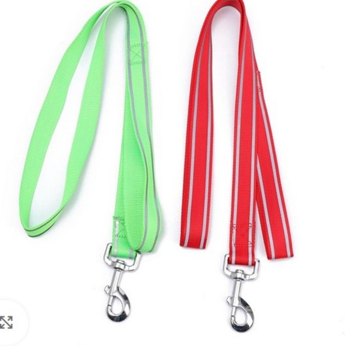 GENERICO - Correa Paseo Mascota Perros Reflectante 120 Cm Color Rojo