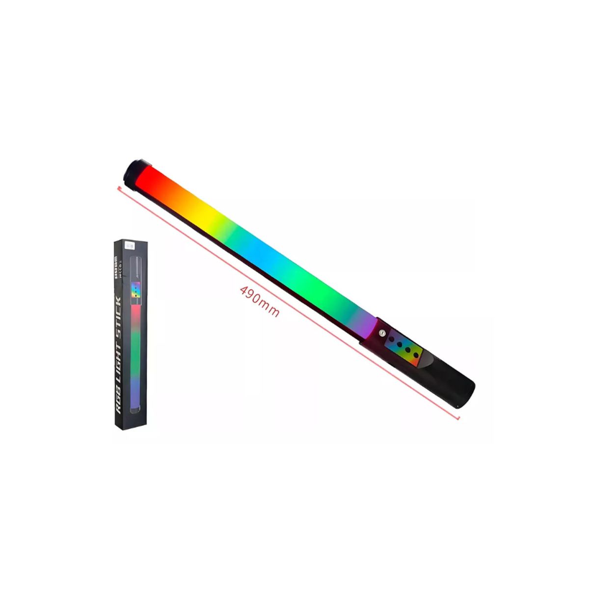 GENERICO - Barra Led Rgb De 50cm Iluminación De Estudio Fotográfico