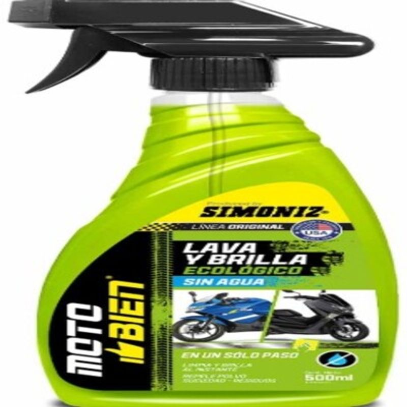 GENERICO - Lavado y brillo ecológico en seco simoniz motobien