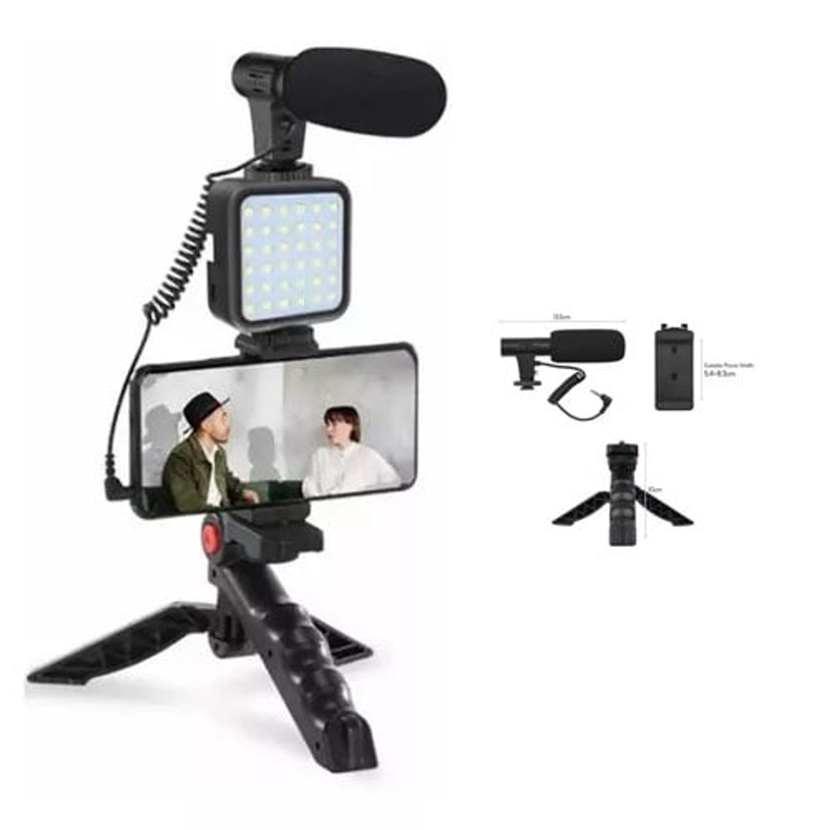 GENERICO - Micrófono Vlogging Kit