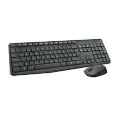 LOGITECH - Kit teclado + Mouse MK-235 Negro